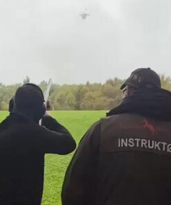Billed fra skydebanen hvor vi skyder lerduer